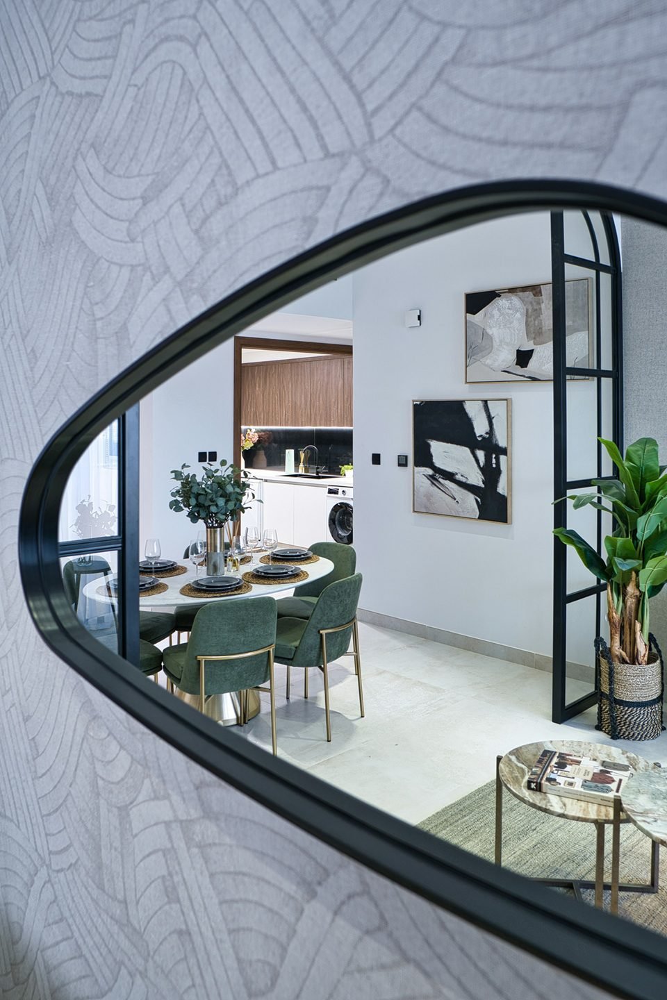 Modern Dubai apartment interior illustrating renting vs buying in Dubai for investment decision-making